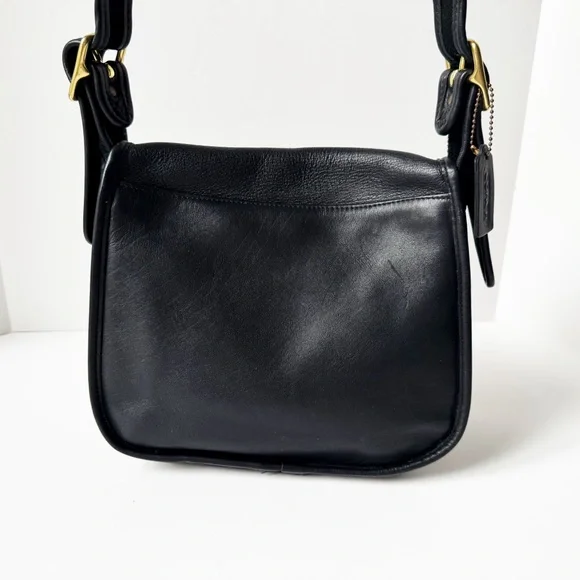 Vintage Coach Stewardess Bag 9525 in Black - Picture 9 of 13